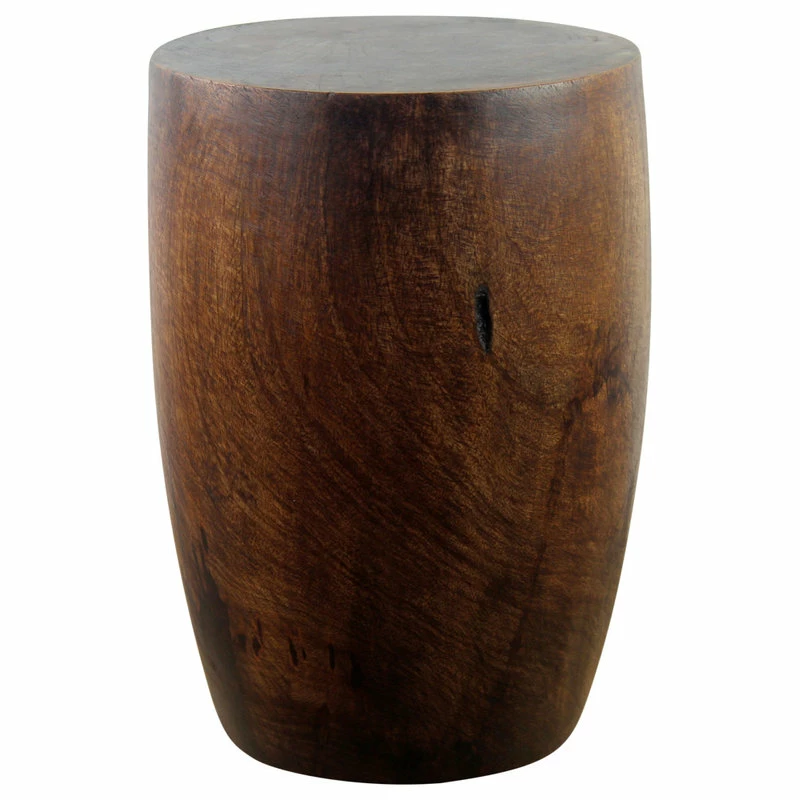 Kammika Import Export Co., Ltd (Thailand) Haussmann Mango Wood Merlot End Table 15 In D X 20 In High Mocha Oil 6 Kammika Import Export Co., Ltd (Thailand) Haussmann Mango Wood Merlot End Table 15 In D X 20 In High Mocha Oil - Image 4