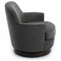 Comfort Pointe Reese Charcoal Wood Base Swivel Chair -GDF sofa Shop aa51f2820fc926ea 6216 w800 h800 b1 p0