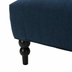 GDFStudio GDF Studio Adriana Tall Wingback Tufted Fabric Club Chair, Dark Blue -GDF sofa Shop aa71f9ad01b31327 7311 w800 h800 b0 p0