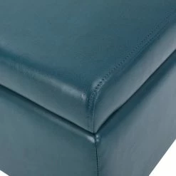 GDFStudio GDF Studio Breanna Contemporary Storage Ottoman, Teal Leather -GDF sofa Shop aa91eb550f907930 5038 w800 h800 b0 p0