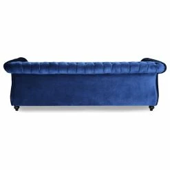 GDFStudio GDF Studio Vita Chesterfield Tufted Jewel Toned Velvet Sofa With Scroll Arms, Navy Blue -GDF sofa Shop ab41a81501d7b6b6 0632 w800 h800 b1 p0