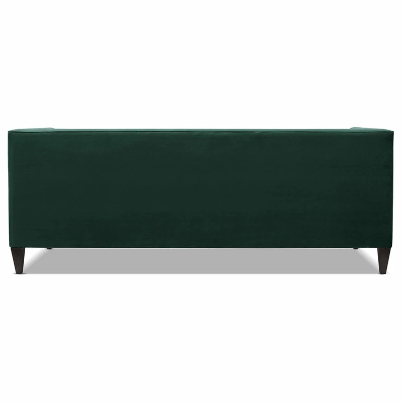 Jennifer Taylor Home Jack 84" Modern Tuxedo Tufted Sofa, Hunter Green 13 Jennifer Taylor Home Jack 84" Modern Tuxedo Tufted Sofa, Hunter Green - Image 11