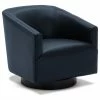 Comfort Pointe Geneva Charcoal Wood Base Swivel Chair, Midnight Blue -GDF sofa Shop abe1f81b00ac1624 1002 w800 h800 b1 p0