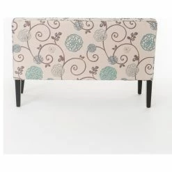 GDFStudio GDF Studio Charlotte Modern Simple Elegant Fabric Loveseat, White/Blue Floral -GDF sofa Shop ac61156701b30291 6977 w800 h800 b1 p0