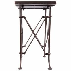 CREATIVE CO-OP 20" Metal Rectangle Accent Table, Bronze -GDF sofa Shop ae714aab0328d2dd 0109 w800 h800 b1 p0