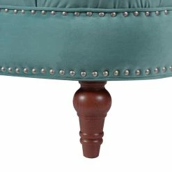 Jennifer Taylor Home La Rosa Victorian Chesterfield Tufted Sofa, Arctic Blue Velvet -GDF sofa Shop aec157d801b29b41 6634 w800 h800 b0 p0