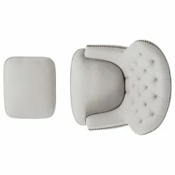 GDFStudio GDF Studio Teton Natural Fabric Club Chair And Ottoman -GDF sofa Shop aed1af2503f32fd3 2229 w800 h800 b1 p0