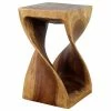 Kammika Import Export Co., Ltd (Thailand) Haussmann® Original Wood Twist Stool 12 X 12 X 20 In High Oak Oil -GDF sofa Shop aed1f9530097521c 3437 w800 h800 b1 p0