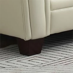 Maklaine Tufted Leather Sofa In Ivory -GDF sofa Shop b09145db0d66d39f 7044 w800 h800 b0 p0