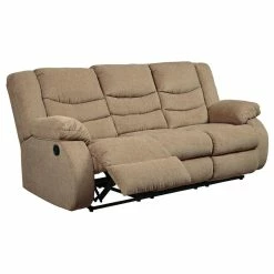 Ashley Furniture Industries Tulen Reclining Sofa, Mocha 9860488