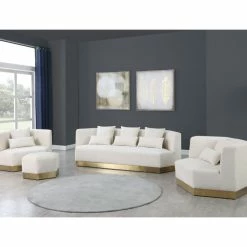 Meridian Furniture Marquis Velvet Sofa With Brushed Gold Stainless Steel Base, Cream 20 Meridian Furniture Marquis Velvet Sofa With Brushed Gold Stainless Steel Base, Cream -GDF sofa Shop b231523802740d87 3044 w800 h800 b0 p0