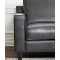 Abbyson Living Stardell Top Grain Leather Sofa, Dark Gray -GDF sofa Shop b34141df0bc6087d 4125 w800 h800 b0 p0