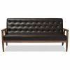 Baxton Studio Sorrento Retro Upholstered Wooden 3-Seater Sofa, Brown Faux Leather -GDF sofa Shop b3a1843506f05689 1264 w800 h800 b1 p0