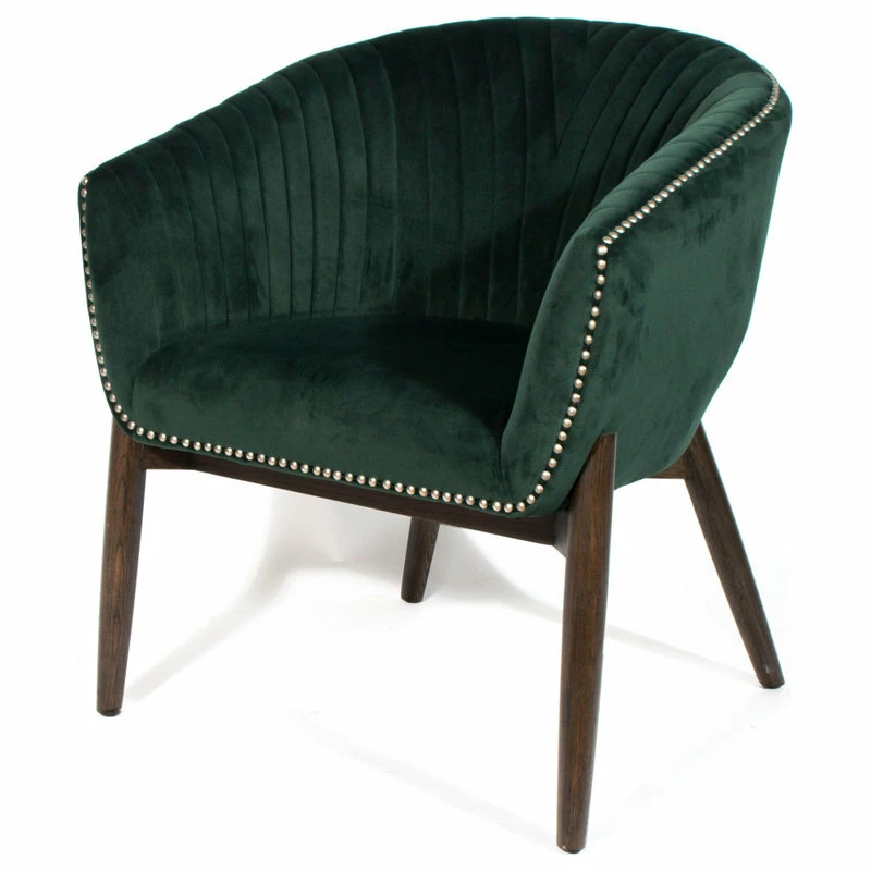 Gild Nadia Club Chair, Green 3 Gild Nadia Club Chair, Green