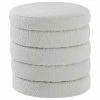 Meridian Furniture Aphia Boucle Fabric Ottoman, Cream, Ottoman, Stool -GDF sofa Shop b7d16551029649b9 8283 w800 h800 b1 p0