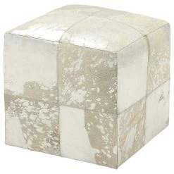 Brimfield & May Contemporary White Leather Stool 95945 -GDF sofa Shop b8c12ab00b217e4b 8147 w800 h800 b1 p0
