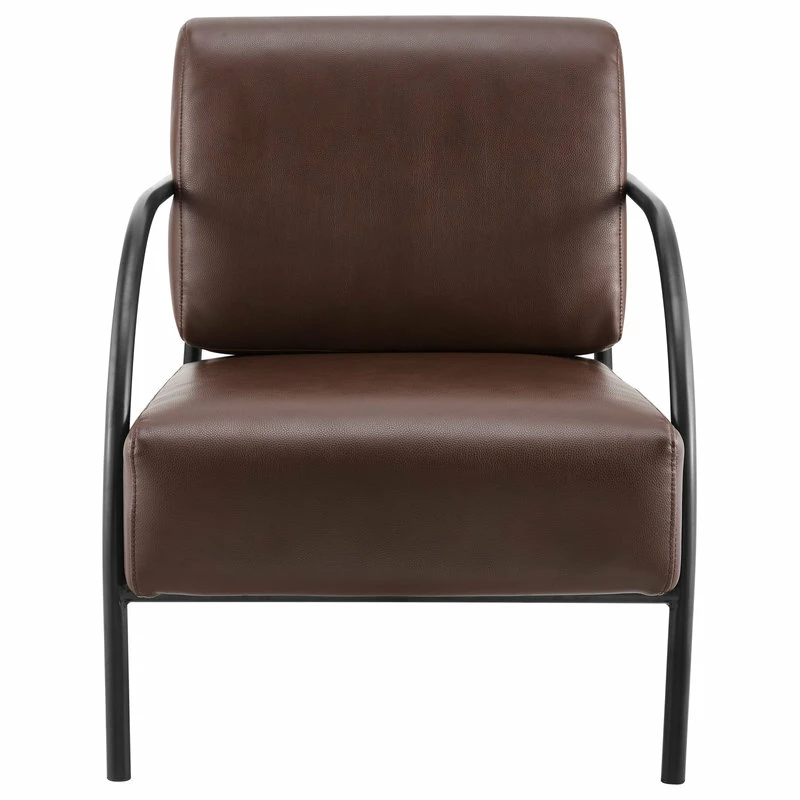 HomeFare Modern Espresso Accent Chair 3 HomeFare Modern Espresso Accent Chair