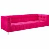 TOV Furniture Bea Velvet Sofa, Pink -GDF sofa Shop ba21b8ea00e603de 4371 w800 h800 b1 p0