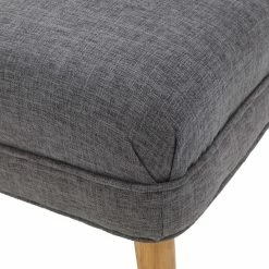GDFStudio GDF Studio Dumont Mid Century Modern Fabric Loveseat Sofa Settee, Light Gray -GDF sofa Shop ba61edb401e4d711 7469 w800 h800 b0 p0