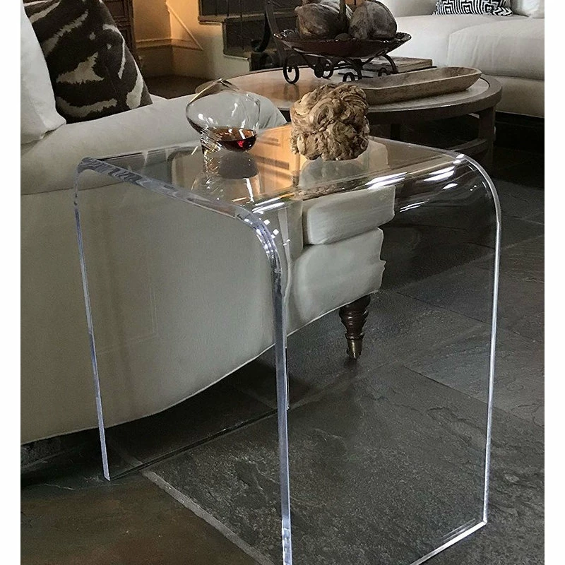 Southeastflorida Acrylic End Table 20"W X 16" D X 22"H X 3/4" Thick 4 Southeastflorida Acrylic End Table 20"W X 16" D X 22"H X 3/4" Thick - Image 2