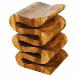 Strata Furniture Swerve Twist End Table