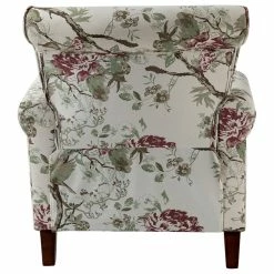 Karat Home Wooden Upholstered Armchair, Floral -GDF sofa Shop bb216c8a03746ead 1788 w800 h800 b1 p0