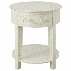 Coast To Coast Accents One Drawer Accent Table H24.00, Sanibel White Rub -GDF sofa Shop bb71b3bb0cf98dc1 4044 w800 h800 b1 p0