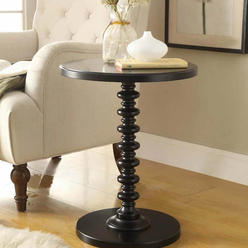 Acme Furniture Acton Side Table, Black 4 Acme Furniture Acton Side Table, Black - Image 2
