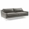 Modway Harness 83.5" Stainless Steel Base Leather Sofa Gray -GDF sofa Shop bca13dcb00cd2b59 4221 w800 h800 b1 p0