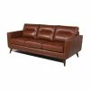 Bowery Hill Mid-Century Leather Sofa In Camel Brown 1 Bowery Hill Mid-Century Leather Sofa In Camel Brown -GDF sofa Shop bd01865e0f0be81e 9157 w800 h800 b1 p0