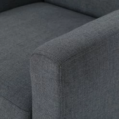 GDFStudio GDF Studio Sierra Mid Century Fabric Club Chair, Dark Gray -GDF sofa Shop bd81486f01c444ed 9091 w800 h800 b0 p0