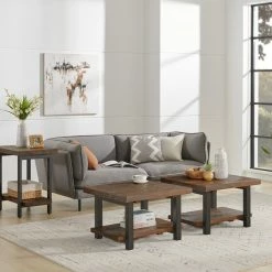 Bolton Furniture, Inc. Pomona Metal And Wood End Table -GDF sofa Shop bd81e02501f4368a 7447 w800 h800 b0 p0