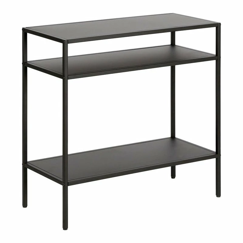 Henn&Hart 24" Blackened Bronze Metal Side Table 3 Henn&Hart 24" Blackened Bronze Metal Side Table