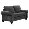 Domain Industries Inc. Lexicon Cornelia 63" Traditional Microfiber Loveseat In Dark Gray -GDF sofa Shop bfd170f90f97a673 5163 w800 h800 b1 p0