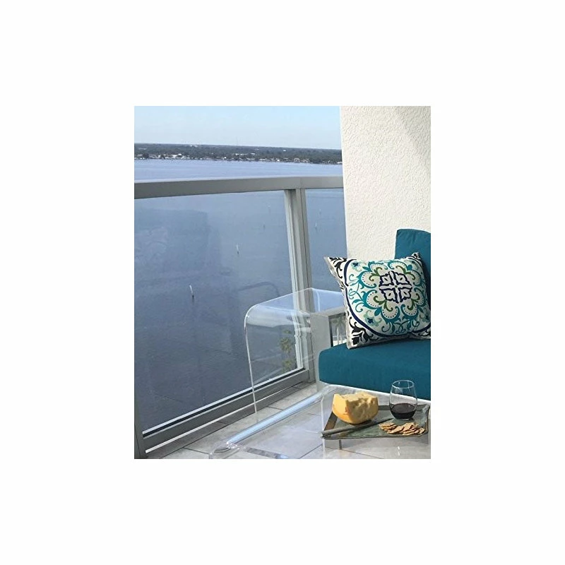 Southeastflorida Acrylic End Table 20"W X 16" D X 22"H X 3/4" Thick 6 Southeastflorida Acrylic End Table 20"W X 16" D X 22"H X 3/4" Thick - Image 4