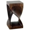Kammika Import Export Co., Ltd (Thailand) Haussmann® Original Wood Twist Stool 10 X 10 X 18 In High Mocha Oil -GDF sofa Shop c00197ea01baaf33 5826 w800 h800 b1 p0