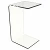 Acrylic Side Table-Clear And Modern C-Style Vertical End Table By Lavish Home -GDF sofa Shop c0317f100b84a13b 7287 w800 h800 b1 p0