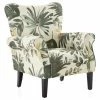 Belleze High Wingback Linen Armchair, Green Floral 2 Belleze High Wingback Linen Armchair, Green Floral -GDF sofa Shop c1d1e69a0f115114 1593 w800 h800 b1 p0
