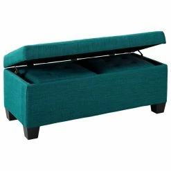 Picket House Everett 3-Pack Storage Ottoman, Teal -GDF sofa Shop c231382808e5272f 7831 w800 h800 b1 p0