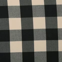 GDFStudio GDF Studio Eve Tufted Fabric Club Chair, Black Checkerboard/Dark Brown -GDF sofa Shop c291328201b70a65 1128 w800 h800 b0 p0