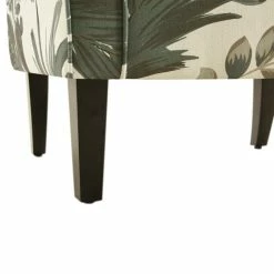 Belleze High Wingback Linen Armchair, Green Floral 11 Belleze High Wingback Linen Armchair, Green Floral -GDF sofa Shop c34169ee0f115124 1593 w800 h800 b0 p0