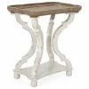 GDFStudio Yosef French Country Accent Table With Rectangular Top, Natural/Distressed White 2 GDFStudio Yosef French Country Accent Table With Rectangular Top, Natural/Distressed White -GDF sofa Shop c411aebb0f9076db 4159 w800 h800 b1 p0