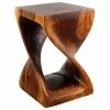 Kammika Import Export Co., Ltd (Thailand) Haussmann® Wood Twist End Table 15 X 15 X 23 Inch High Cherry Oil -GDF sofa Shop c4b1fe5d0f3b7ef5 5855 w800 h800 b1 p0