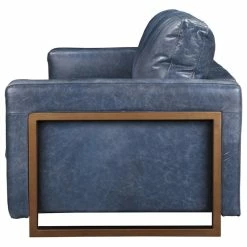 Moe's Home Collection Nikoly Contemporary Leather Sofa In Blue -GDF sofa Shop c4d1a7040e828fe3 2126 w800 h800 b1 p0