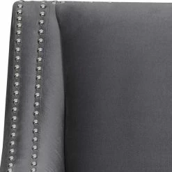 Picket House Aster Accent Chair, Charcoal -GDF sofa Shop c731ac5809e7a567 7874 w800 h800 b0 p0