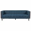 GDFStudio Croton Contemporary Tufted 3 Seater Sofa, Navy Blue + Brown -GDF sofa Shop c771ef640052731c 3348 w800 h800 b1 p0