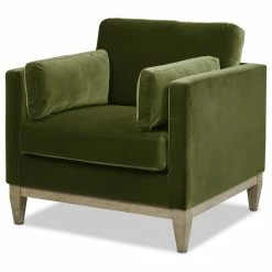 Jennifer Taylor Home Knox 36" Modern Farmhouse Arm Chair, Olive Green Performance Velvet 21 Jennifer Taylor Home Knox 36" Modern Farmhouse Arm Chair, Olive Green Performance Velvet -GDF sofa Shop c821fc5001394770 6251 w800 h800 b1 p0