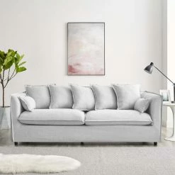 LexMod Avalon Slipcover Fabric Sofa, Light Gray -GDF sofa Shop c8f1885d00392f81 6481 w800 h800 b0 p0