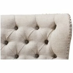 Baxton Studio Scarlett Upholstered Accent Chair With Tuffting, 2-Seater, Light Beige 11 Baxton Studio Scarlett Upholstered Accent Chair With Tuffting, 2-Seater, Light Beige -GDF sofa Shop ca91640a07b63ac4 8189 w800 h800 b0 p0