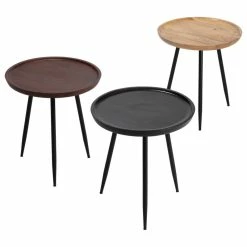 Madeleine Home Inc. Chervey Tri Pin Side Table, Natural -GDF sofa Shop cae1658002e8ef86 5704 w800 h800 b1 p0